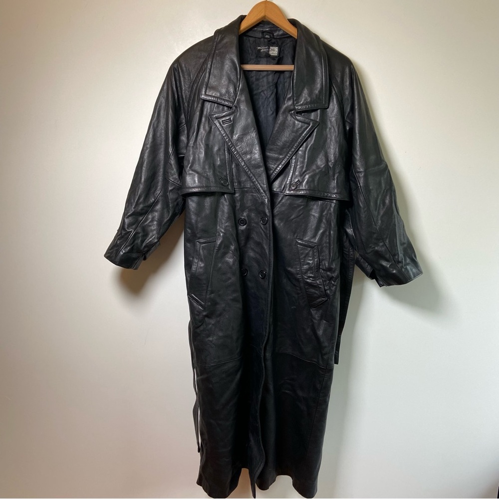 Michael Hoban Vintage Leather Coat